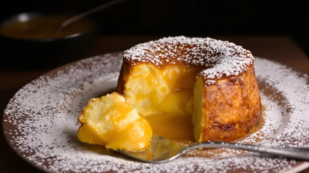 Fondant aux poires, cœur coulant et croûte dorée : un dessert élégant tout en douceur
