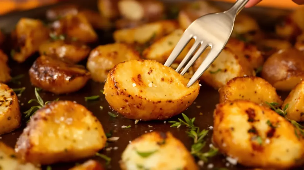 Pommes de terre au four : l’astuce toute simple pour les rendre ultra croustillantes, à tous les coups